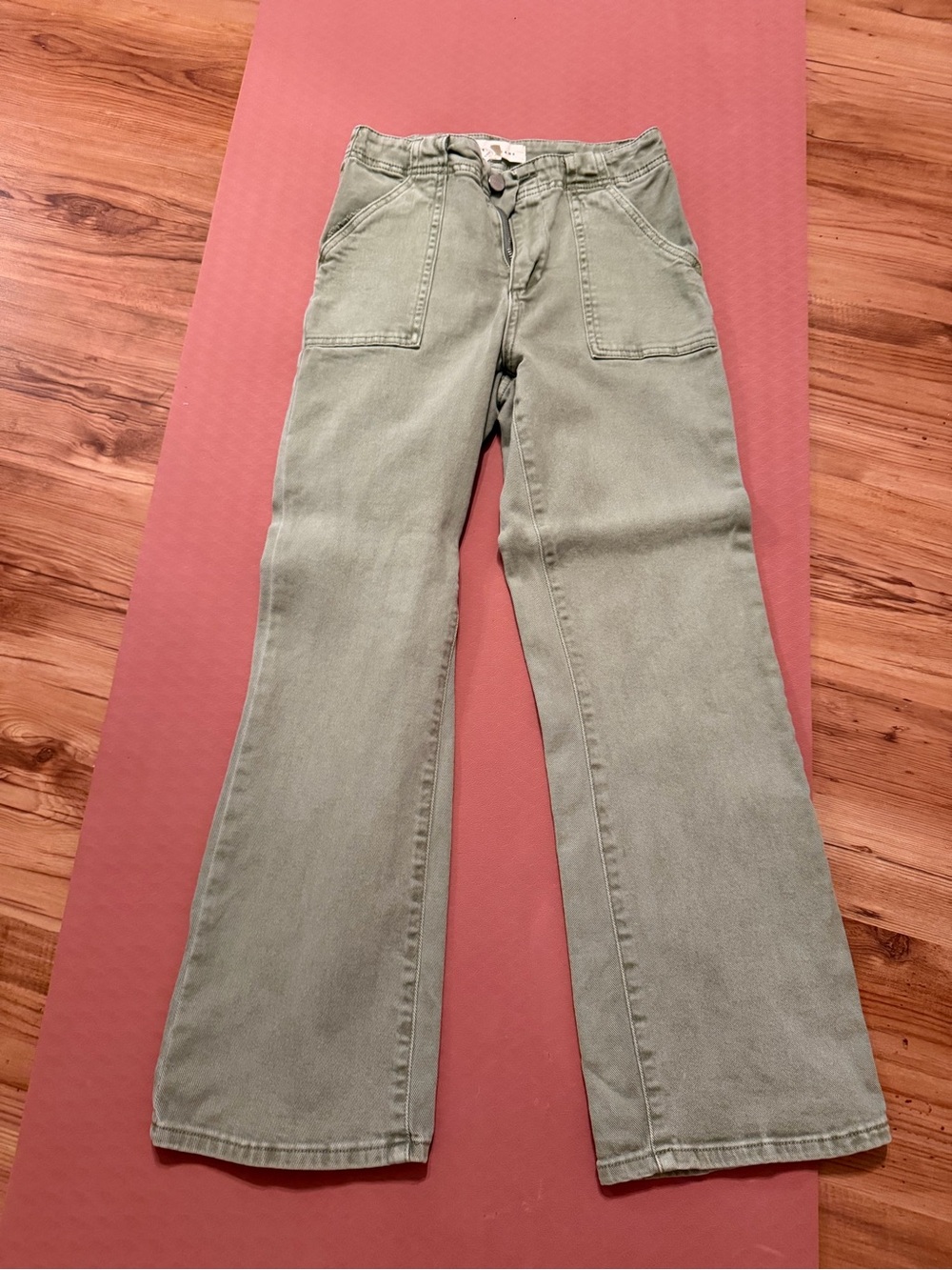 Risen Jeans in Sage Green